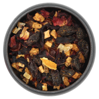 Weihnachtstee-Früchtetee-Probe