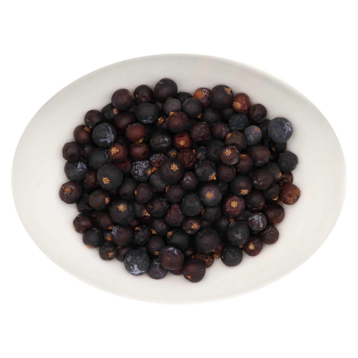 Wacholderbeeren gesiebt
