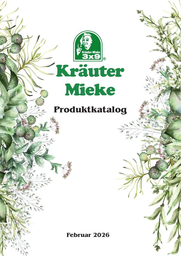 Titelseite Produktkatalog Kräuter Mieke