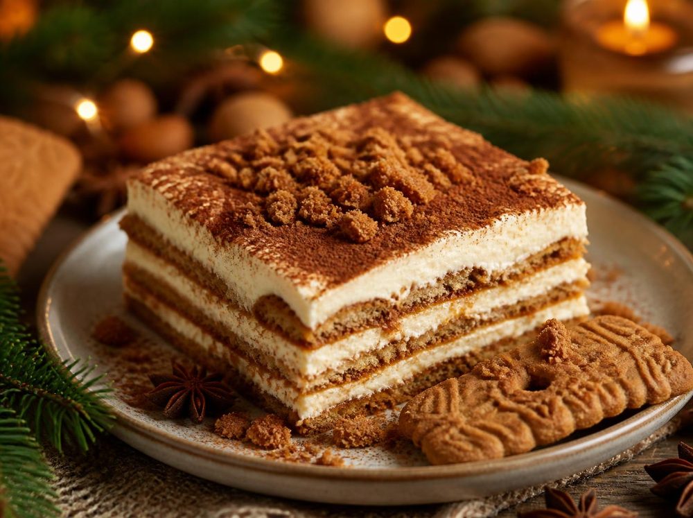 Spekulatius-Tiramisu mit Kakao